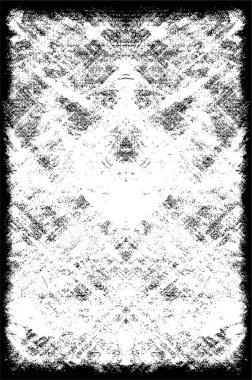 Siyah beyaz monokrom eski grunge vintage eskimiş arka plan soyut antika desenli retro model