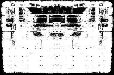 Siyah beyaz monokrom eski grunge vintage eskimiş arka plan soyut antika desenli retro model