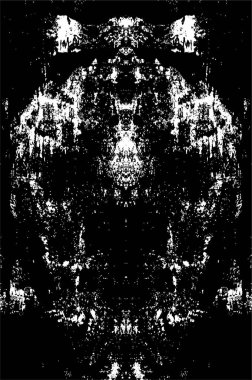 Siyah beyaz monokrom eski grunge vintage eskimiş arka plan soyut antika desenli retro model