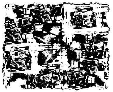 Siyah beyaz monokrom eski grunge vintage eskimiş arka plan soyut antika desenli retro model