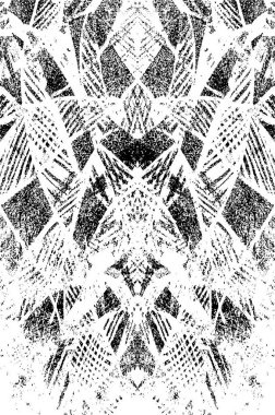 Siyah beyaz monokrom eski grunge vintage eskimiş arka plan soyut antika desenli retro model