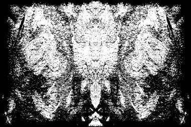 Siyah beyaz monokrom eski grunge vintage eskimiş arka plan soyut antika desenli retro model