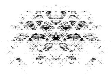 Siyah beyaz monokrom eski grunge vintage eskimiş arka plan soyut antika desenli retro model