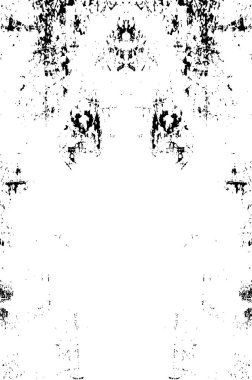 Siyah beyaz monokrom eski grunge vintage eskimiş arka plan soyut antika desenli retro model