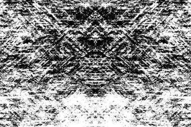 Siyah beyaz monokrom eski grunge vintage eskimiş arka plan soyut antika desenli retro model