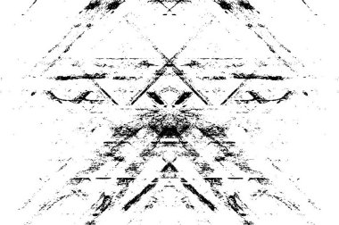 Siyah beyaz monokrom eski grunge vintage eskimiş arka plan soyut antika desenli retro model