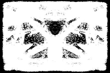 Siyah beyaz monokrom eski grunge vintage eskimiş arka plan soyut antika desenli retro model