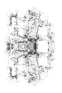 Siyah beyaz monokrom eski grunge vintage eskimiş arka plan soyut antika desenli retro model