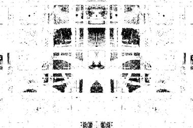 Siyah beyaz monokrom eski grunge vintage eskimiş arka plan soyut antika desenli retro model