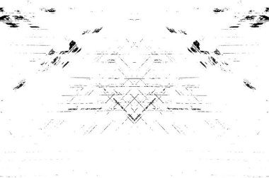 Siyah beyaz monokrom eski grunge vintage eskimiş arka plan soyut antika desenli retro model