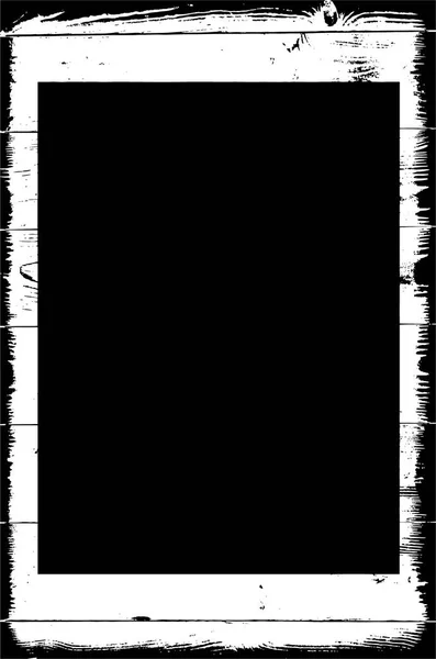 Αφηρημένο Μαύρο Και Άσπρο Πλαίσιο Grunge Διανυσματική Απεικόνιση — Διανυσματικό Αρχείο