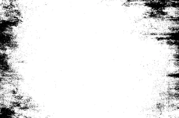 Marco Grunge Abstracto Blanco Negro Ilustración Vectorial — Vector de stock