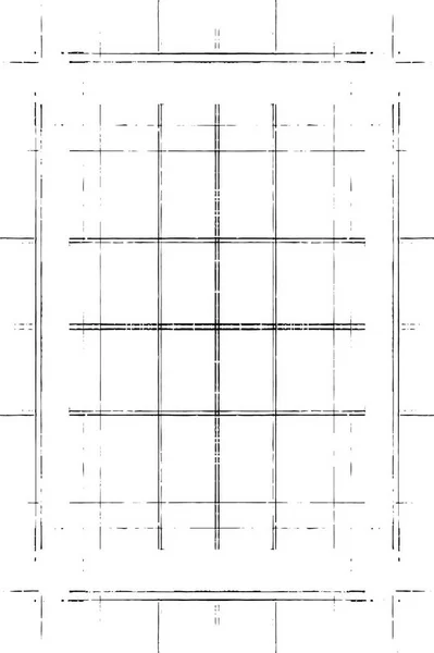 Abstrakt Svart Och Vitt Grunge Mall Vektor Illustration — Stock vektor