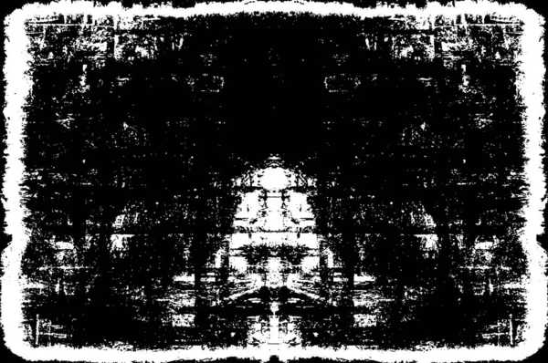 Abstracte Oude Grunge Zwart Wit Achtergrond — Stockvector