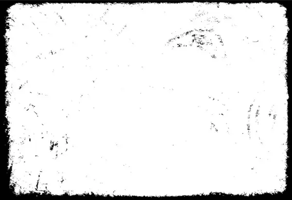 Grunge Textura Vector Negro Textura Angustia Fondo Emergencia Superposición Polvo — Archivo Imágenes Vectoriales