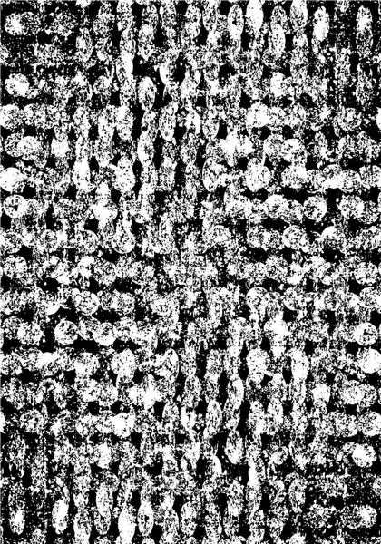 Grunge Abstracte Textuur Zwart Wit Illustratie — Stockvector