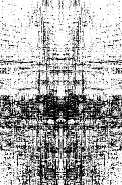 Grunge Abstraktní Textury Černobílá Ilustrace — Stockový vektor