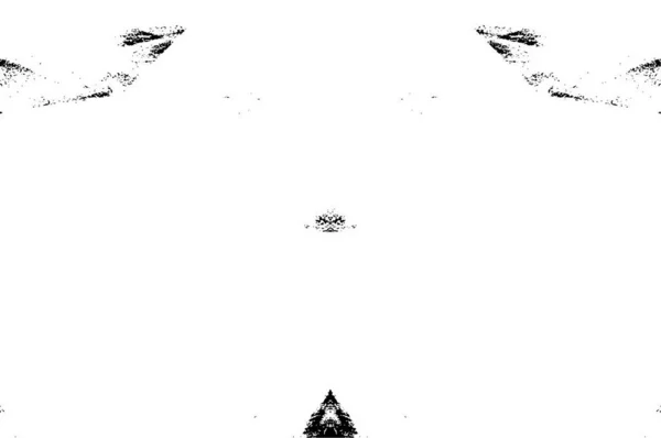 Grunge Abstrakte Textur Schwarz Weiß Illustration — Stockvektor