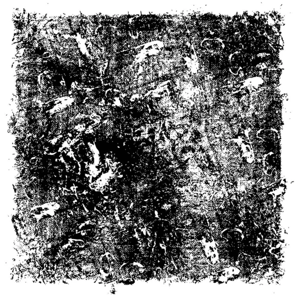 Гранжева Абстрактна Текстура Чорно Біла Ілюстрація — стоковий вектор