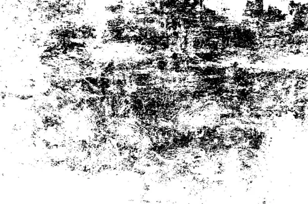 Grunge Soyut Dokusu Siyah Beyaz Resimleme — Stok Vektör