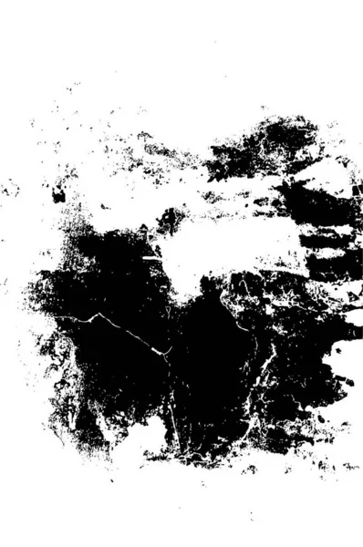 Černé Bílé Vektorové Pozadí Textura Tahů Štětcem Abstraktní Pozadí — Stockový vektor