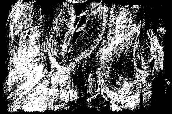 Monokróm Grunge Absztrakt Textúra Fekete Fehér Illusztráció — Stock Vector
