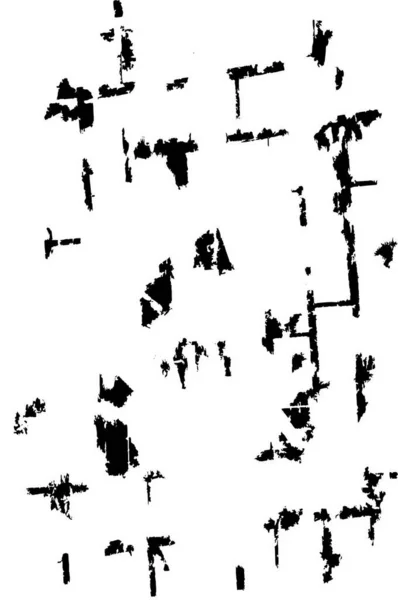 Grunge Monocromático Textura Abstracta Ilustración Blanco Negro — Archivo Imágenes Vectoriales