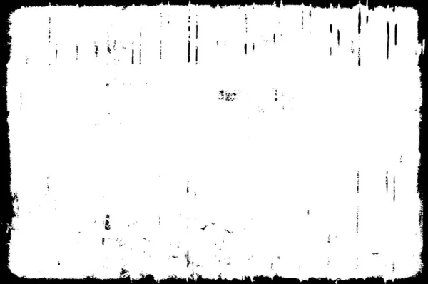 Schwarz Weiß Monochrom Alter Grunge Vintage Verwitterter Hintergrund Abstrakte Antike — Stockvektor