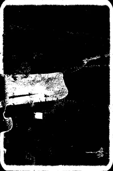 黑白相间受损的背景 带有划痕 — 图库矢量图片