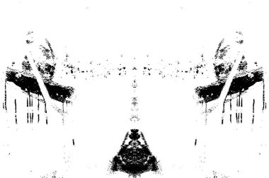 Siyah beyaz monokrom eski grunge vintage eskimiş arka plan soyut antika desenli retro model