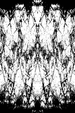 Siyah beyaz monokrom eski grunge vintage eskimiş arka plan soyut antika desenli retro model