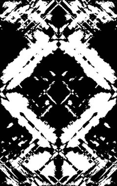 Siyah beyaz monokrom eski grunge vintage eskimiş arka plan soyut antika desenli retro model