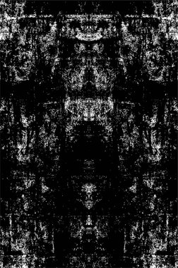 Siyah beyaz monokrom eski grunge vintage eskimiş arka plan soyut antika desenli retro model