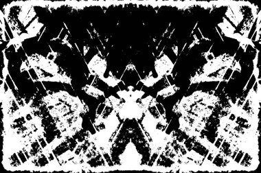 Siyah beyaz monokrom eski grunge vintage eskimiş arka plan soyut antika desenli retro model