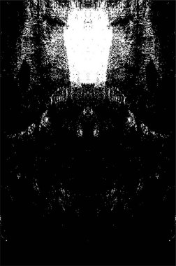 Siyah beyaz monokrom eski grunge vintage eskimiş arka plan soyut antika desenli retro model