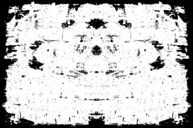 Siyah beyaz monokrom eski grunge vintage eskimiş arka plan soyut antika desenli retro model