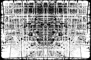 Siyah beyaz monokrom eski grunge vintage eskimiş arka plan soyut antika desenli retro model