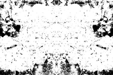 Siyah beyaz monokrom eski grunge vintage eskimiş arka plan soyut antika desenli retro model