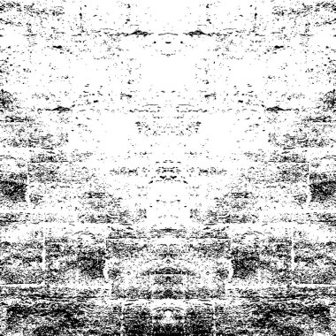 Siyah ve Beyaz Sorunlu Grunge Vektör Kaplama Şablonu. Koyu renkli eskimiş doku. Kirli Yaratıcı Tasarım Arkaplan Elementi