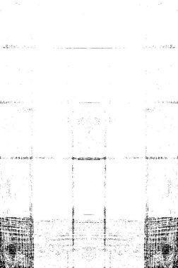 Siyah ve Beyaz Sorunlu Grunge Vektör Kaplama Şablonu. Koyu renkli eskimiş doku. Kirli Yaratıcı Tasarım Arkaplan Elementi