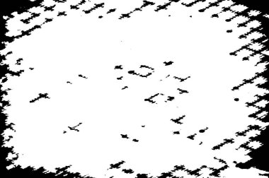 Siyah ve Beyaz Sorunlu Grunge Vektör Kaplama Şablonu. Koyu renkli eskimiş doku. Kirli Yaratıcı Tasarım Arkaplan Elementi