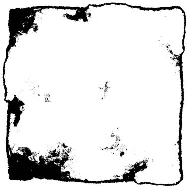 Siyah ve Beyaz Sorunlu Grunge Vektör Kaplama Şablonu. Koyu renkli eskimiş doku. Kirli Yaratıcı Tasarım Arkaplan Elementi