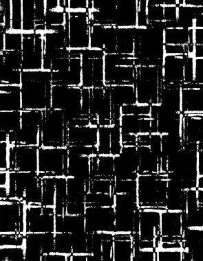 Siyah ve Beyaz Sorunlu Grunge Vektör Kaplama Şablonu. Koyu renkli eskimiş doku. Kirli Yaratıcı Tasarım Arkaplan Elementi