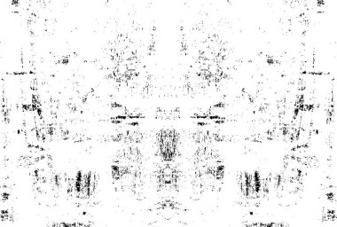 Siyah ve Beyaz Sorunlu Grunge Vektör Kaplama Şablonu. Koyu renkli eskimiş doku. Kirli Yaratıcı Tasarım Arkaplan Elementi