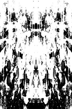 Siyah ve Beyaz Sorunlu Grunge Vektör Kaplama Şablonu. Koyu renkli eskimiş doku. Kirli Yaratıcı Tasarım Arkaplan Elementi