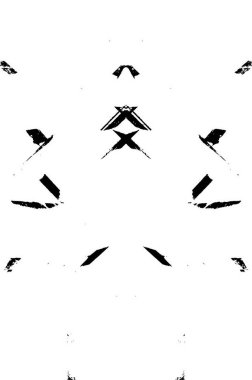 Siyah ve Beyaz Sorunlu Grunge Vektör Kaplama Şablonu. Koyu renkli eskimiş doku. Kirli Yaratıcı Tasarım Arkaplan Elementi