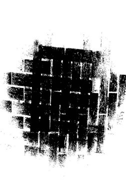 Siyah ve Beyaz Sorunlu Grunge Vektör Kaplama Şablonu. Koyu renkli eskimiş doku. Kirli Yaratıcı Tasarım Arkaplan Elementi