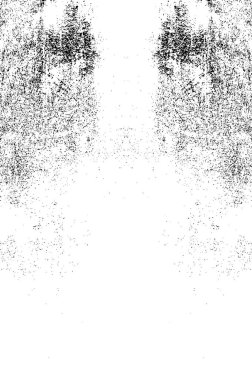 Siyah ve Beyaz Sorunlu Grunge Vektör Kaplama Şablonu. Koyu renkli eskimiş doku. Kirli Yaratıcı Tasarım Arkaplan Elementi