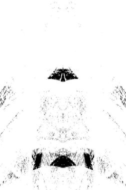 Siyah ve Beyaz Sorunlu Grunge Vektör Kaplama Şablonu. Koyu renkli eskimiş doku. Kirli Yaratıcı Tasarım Arkaplan Elementi