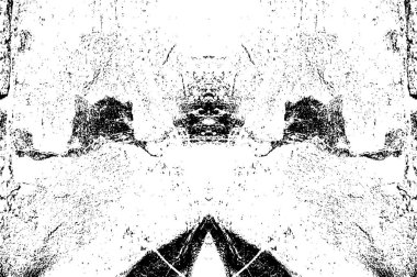 Siyah ve Beyaz Sorunlu Grunge Vektör Kaplama Şablonu. Koyu renkli eskimiş doku. Kirli Yaratıcı Tasarım Arkaplan Elementi